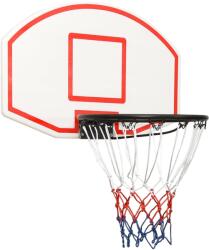 vidaXL fehér polietilén kosárlabdapalánk 71 x 45 x 2 cm 93664 (93664)