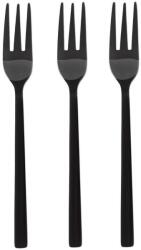 DuraHome Desszertvilla PIANO, 3 darab, fényes, fekete (034604154)