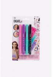 Create it! Tetoválás markerek készlete, Create it! , Műanyag, Többszínű (PLA-8719668003750)