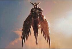  Plakát Aldis Hodge Sólyomemberként fekete Ádámban, 61x90 cm, poszter2581, többszínű (poster2581)