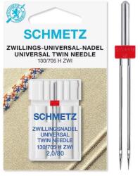 Schmetz Ac dublu, finete 80/2 Schmetz 130/705 H ZWI