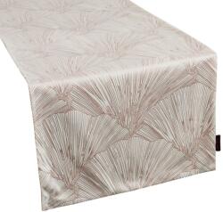 Eurofirany Dekoratív futó GOJA 40x140 Pierre Cardin Eurofirany krém ginkgo levelekkel (STYLE_HS383862)