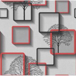 DEGRETS Tapéta DEGRETS 1373 Papír, Nelmi 3D szürke, Méret: 0.53m x 10.05m = 5.3 m2 (1373)