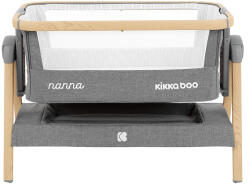 KIKKA BOO Nanna babaágy - Dark Grey Melange 2020 Dark Grey Melange 2020