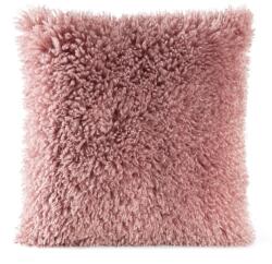 Eurofirany Sana szőrme hatású párnahuzat Púder rózsaszín 45x45 cm (HS440005)