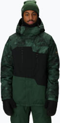 686 Férfi snowboarddzseki 686 Geo Insulated moss green colorblock