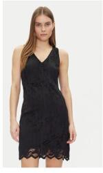 VILA női koktélruha, 14107400, szintetikus, L INTL, fekete (0000304932106_L)