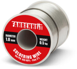 Fahrenheit Forrasztó ón Ø 1 mm 0, 5 kg (55082)