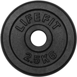 LIFEFIT Lifefit súlytárcsa 2, 5kg / 30mm-es rúdhoz Súlytárcsa