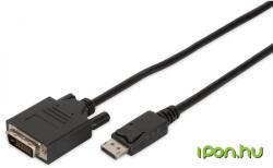ASSMANN DisplayPort DVI-D Átalakító Fekete 2m DB-340301-020-S (DB-340301-020-S)