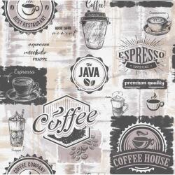 DEGRETS Tapéta DEGRETS 2224 Papír - Mosható, Nedvességálló Arabica 3D, Bézs, Méret: 0.53m x 10.05m = 5.3 m2 (2224)