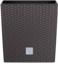 Prosperplast RATOlow virágcserép, DRTS400L sötétbarna (12487)