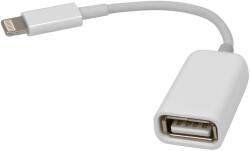 Love Mobile OTG USB - Apple Lightning fehér (LM00144)