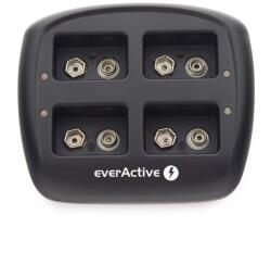 everActive Professional töltő 4 akkumulátorhoz, 9 V
