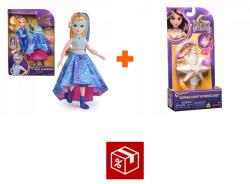 Unicorn Academy Kedvezményes szett: Unicorn Academy deluxe baba Isabel 24 cm + nyaklánc gyűrűvel (AS_6071171_6072553)