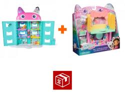 Gabi babaháza Előnyös készlet: Gabi babaháza a filmből: nagy ház a filmből + konyha a nagy házhoz (AS_6074334_6072921_KITCHEN)