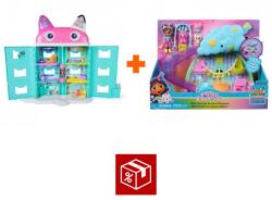 Gabi babaháza Kedvezményes szett: Gabi babaháza a filmből: nagy ház a filmből + bölcső játék szett (AS_6074334_6071538)