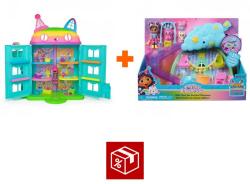 Gabi babaháza Kedvezményes szett: Gabi babaháza nagy ház ünnep + játszószett bölcső (AS_6070742_6071538)