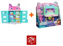 Gabi babaháza Kedvezményes szett: Gabi babaháza a filmből: nagy ház a filmből + fürdőszoba a nagy házhoz (AS_6074334_6072921_BATHROOM)