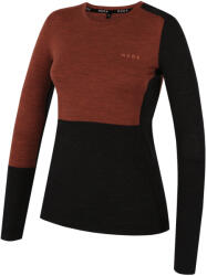 MOOA MerinoSilk Block 160 long női póló M / fekete