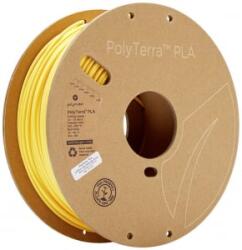 Polymaker 70851 PolyTerra PLA 3D nyomtatószál PLA műanyag 2.85 mm 1000 g Sárga (matt) 1 db (70851; 0) (70851;0)