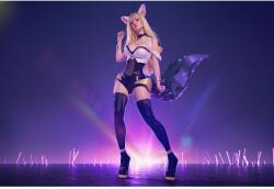  Ahri Kda Cosplay poszter, 61x90 cm, poszter2043, többszínű (poster2043)