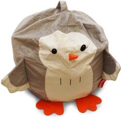 BeanBag pingvin, fehér/szürke (BB-animals-tuky)