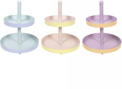 Gastro Kétszintes, fém tálaló, különböző színekben, Ø: 230 mm