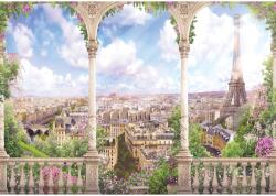 DEGRETS Fotótapéta DEGRETS 83386 Párizs művészi panoráma 3D, 184x254cm (83386)