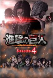  Vászonfestmény Attack On Titan 4. évad, 80x50cm, festmény454, Többszínű (tablou454/50x80cm)
