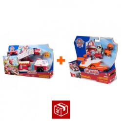 Starpak OFERTĂ: Patrula căţeluşilor Fire Rescue mașină de pompieri interactivă mare + vehicul Zuma Gratuit (AS_6072600_6072684) Figurina