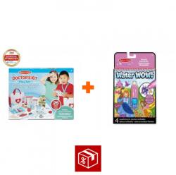 Melissa & Doug OFERTĂ: Melissa & Doug joc de doctor + WOW magie cu apă povești GRATUIT (AS_6074884_6074889)