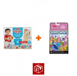 Melissa & Doug OFERTĂ: Melissa & Doug joc de rol veterinar + WOW magie cu apă povești GRATIS (AS_6074883_6074889)