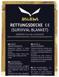 Salewa Rescue Blanket mentő takaró arany
