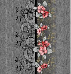 DEGRETS Tapéta DEGRETS 1477 Simplex, Azra fekete-piros, 0.53m x 10.05m = 5.3 nm (1477)