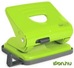 Rapesco 825 Lyukasztó kétlyukú 25 lap fém zöld (1361)