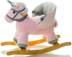 Apollo hintázó unikornis üléssel (hintaló) - rózsaszín