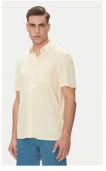 BLEND Férfi kevert anyagú ing, 20716363, viszkóz, L INTL, bézs (0000304798665_L)
