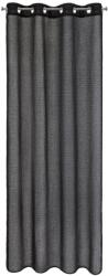 Eurofirany AGIS függöny 140 x 250 cm Eurofirany gyűrűk fekete (453892)