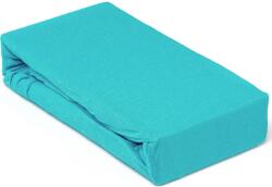 Home Still gumis lepedő, jersey pamut, 180x200 cm, türkiz
