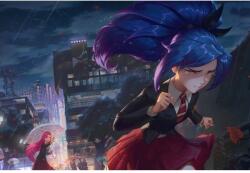  Poszter Star Guardians Running Away from Kaisa Lol, 61x90cm, poszter2870, Többszínű (poster2870)