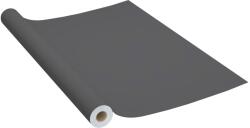 vidaXL Öntapadó tapéta fólia vidaXL bútorokhoz, PVC, 500 x 90 cm, Szürke (146125VidaXL)