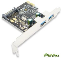 Speed Dragon USB3.0 2 portos PCI-E (EU305A-2)