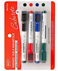 Daco CUBURETE mágneses tábla jelölő készlet, 4 db