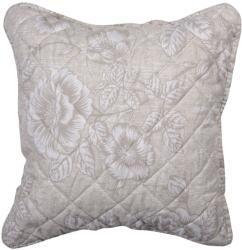 Clayre & Eef párnahuzat, poliészter 40 x 40 cm, szürke/bézs (ZV-87174598__5149)