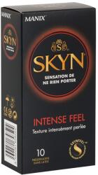 Manix SKYN Intense - latex-mentes, gyöngyös óvszer (10db) (192027)