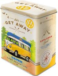 Nostalgic Art Volkswagen - VW Bulli - Get Away - Tárolódoboz (30136)