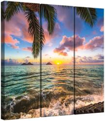 DEGRETS Vászonkép szett DEGRETS 78329, 100 x 90 cm, 3 részes (3x100x30cm) (78329)