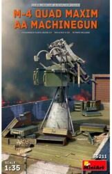 MiniArt Models 1/35 M-4 Quad Maxim AA Machinegun modell kiegészítő (MI35211)