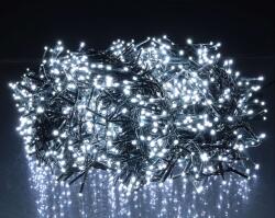 ProGarden 14, 9 m 1152 LED-es Sűrű BOA Fényfüzér, Hálózati Adapteres, Hideg Fehér, 8 Világítási mód, Időzíthető, IP44